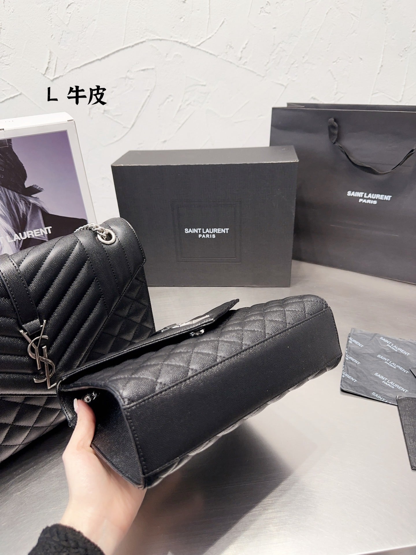 Yves Saint Laurent YSL Envelope Handbag