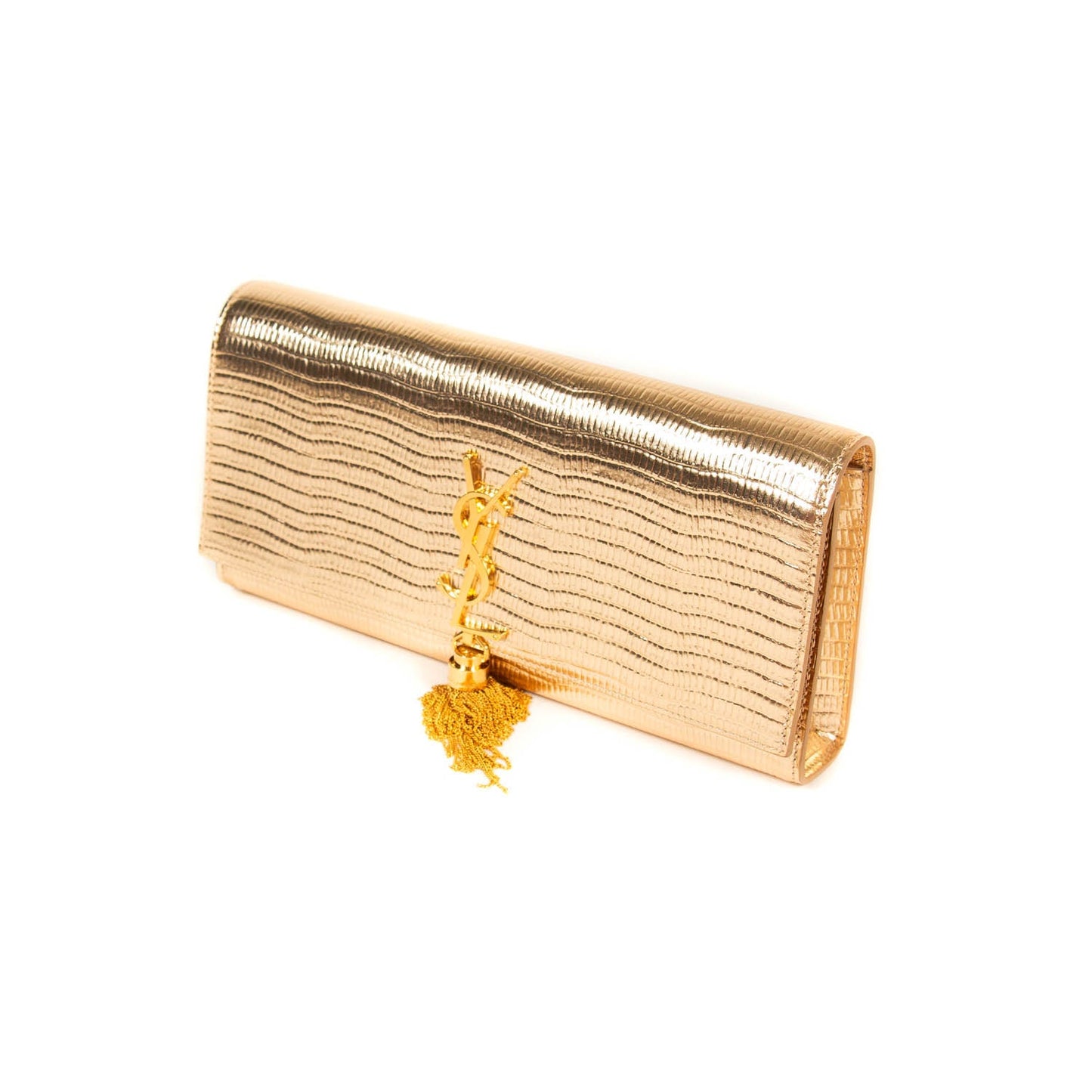 Saint Laurent Monogram Kate Tassel Clutch