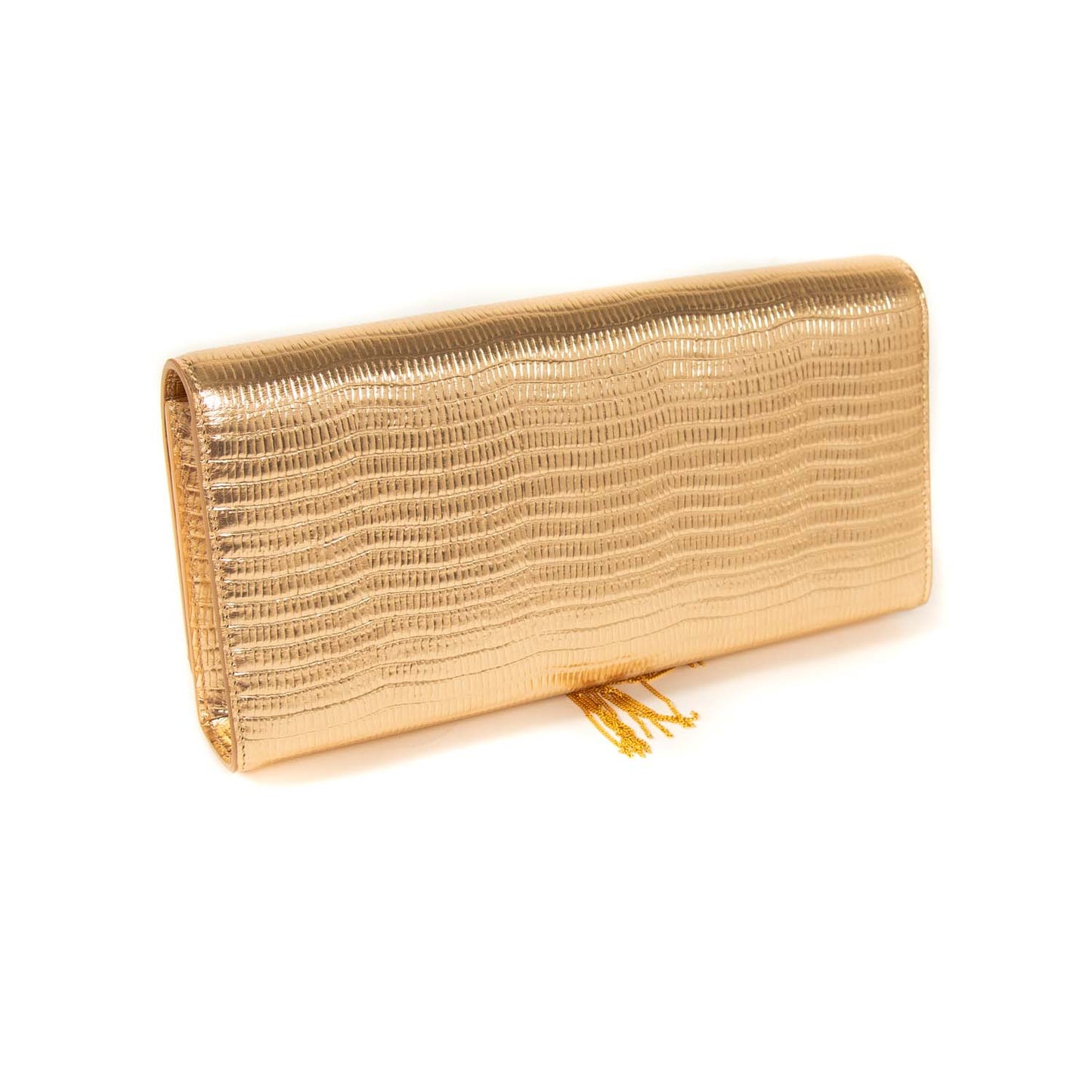 Saint Laurent Monogram Kate Tassel Clutch