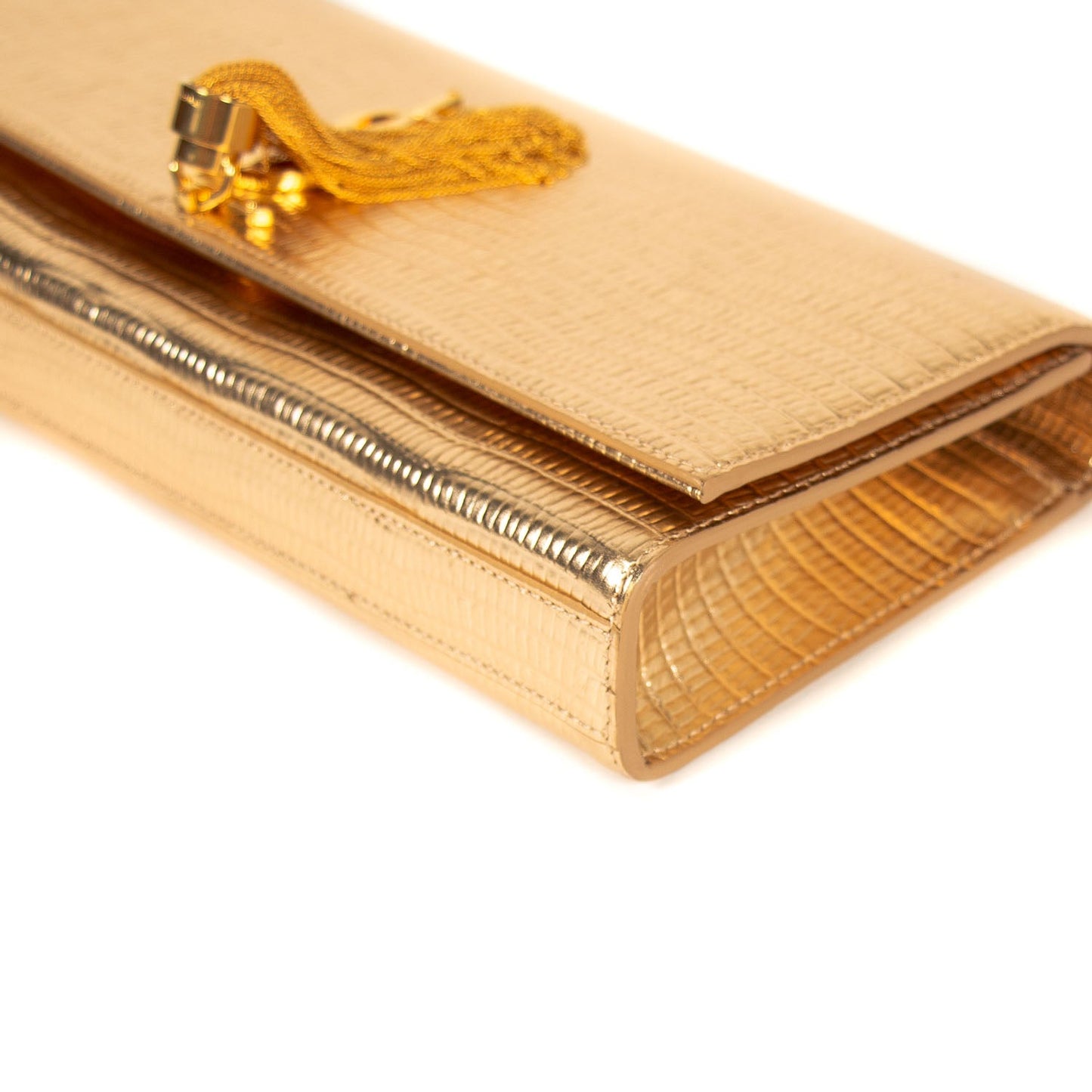 Saint Laurent Monogram Kate Tassel Clutch