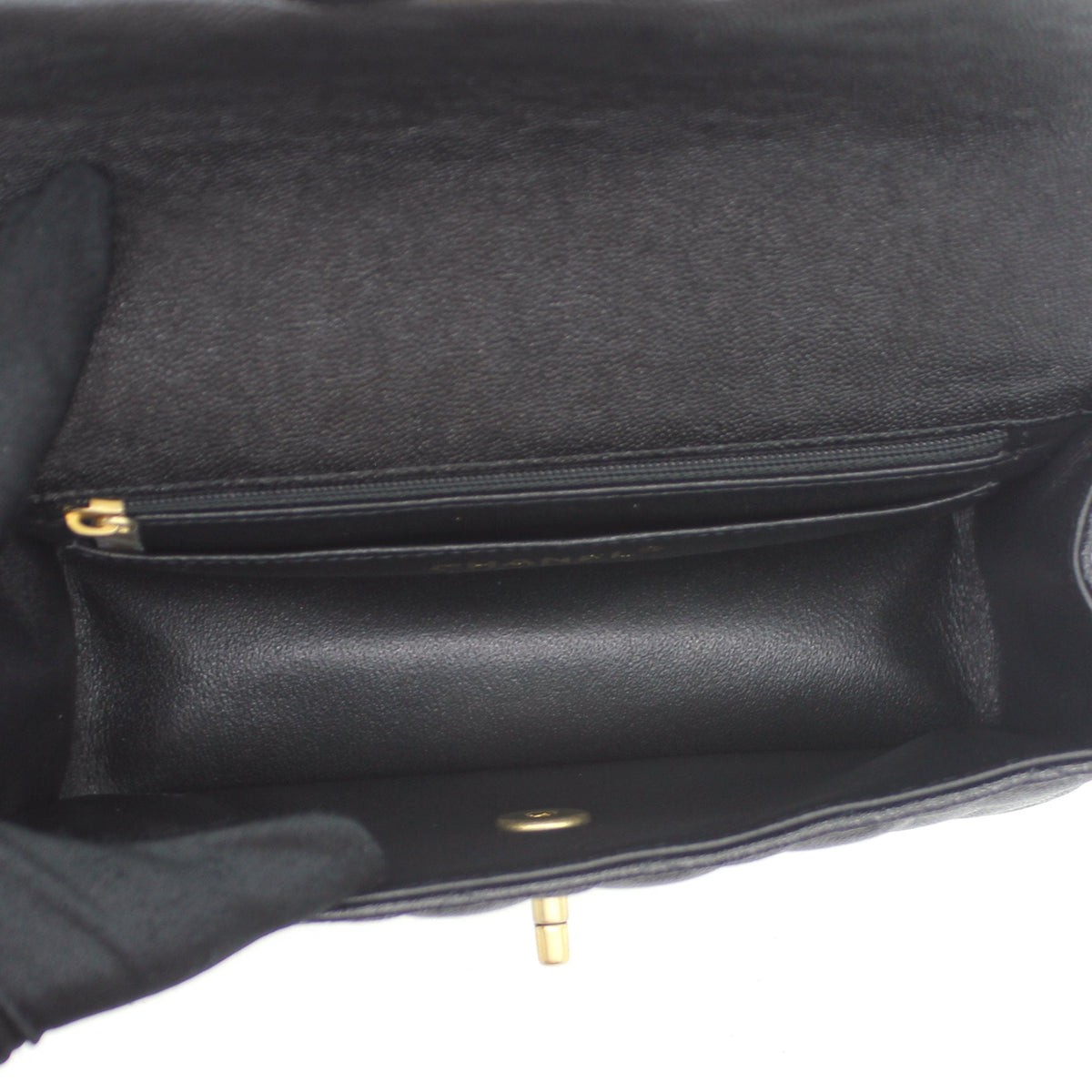 Chanel Mini Flap Bag With Top Handle