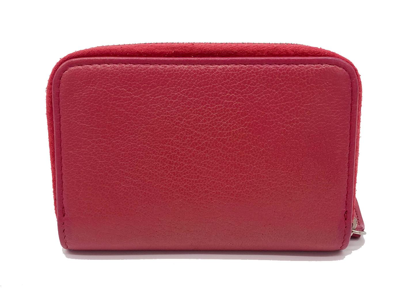 CHANEL Pink Zip Wallet