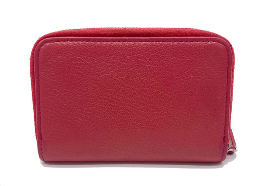 CHANEL Pink Zip Wallet