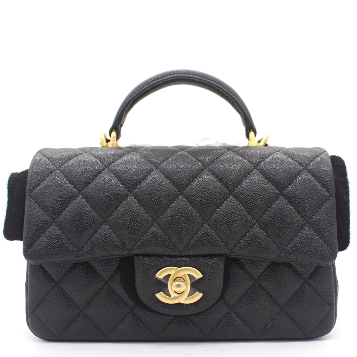 Chanel Mini Flap Bag With Top Handle