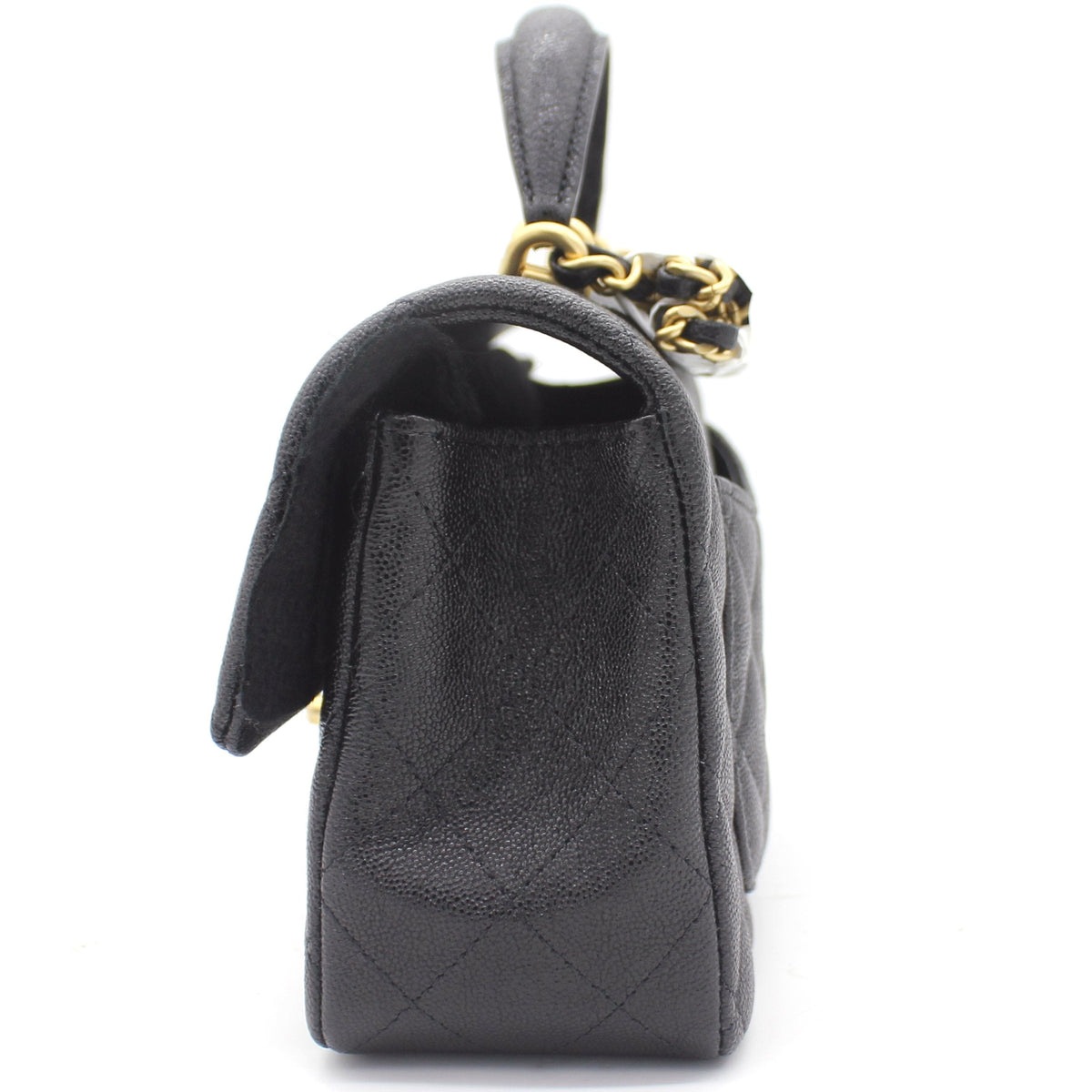 Chanel Mini Flap Bag With Top Handle