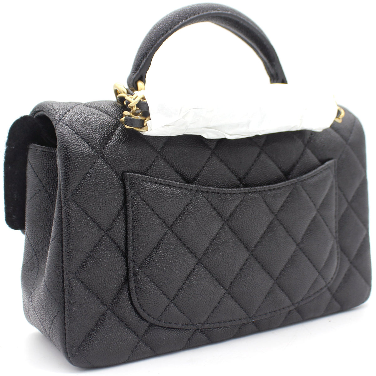 Chanel Mini Flap Bag With Top Handle