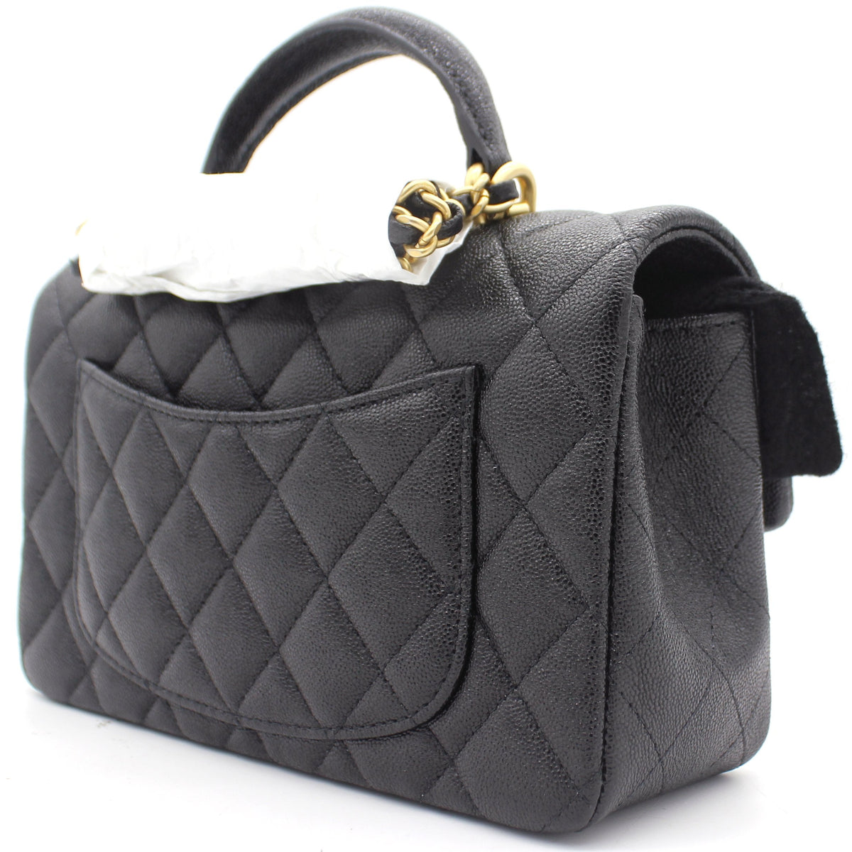 Chanel Mini Flap Bag With Top Handle