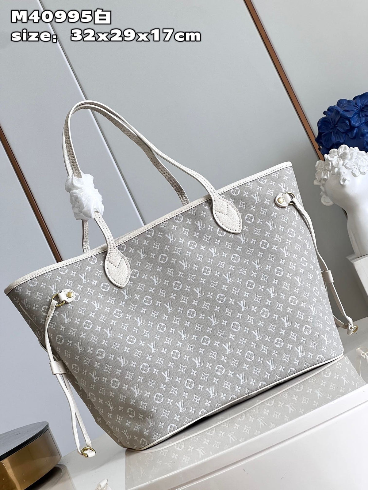 LB815 Neverfull MM / HIGHEST QUALITY VERSION / 12.2 x 11 x 5.5 inches