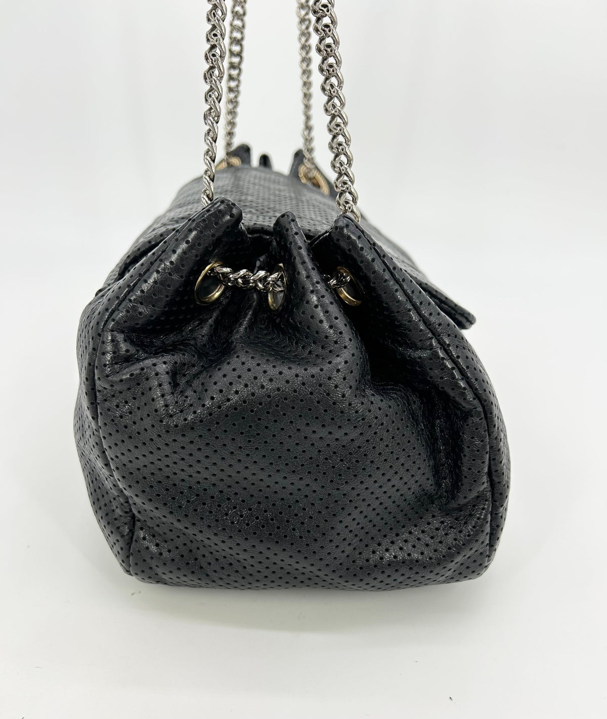 Top Quality Chanel Perforated Drill New Accordion Classic