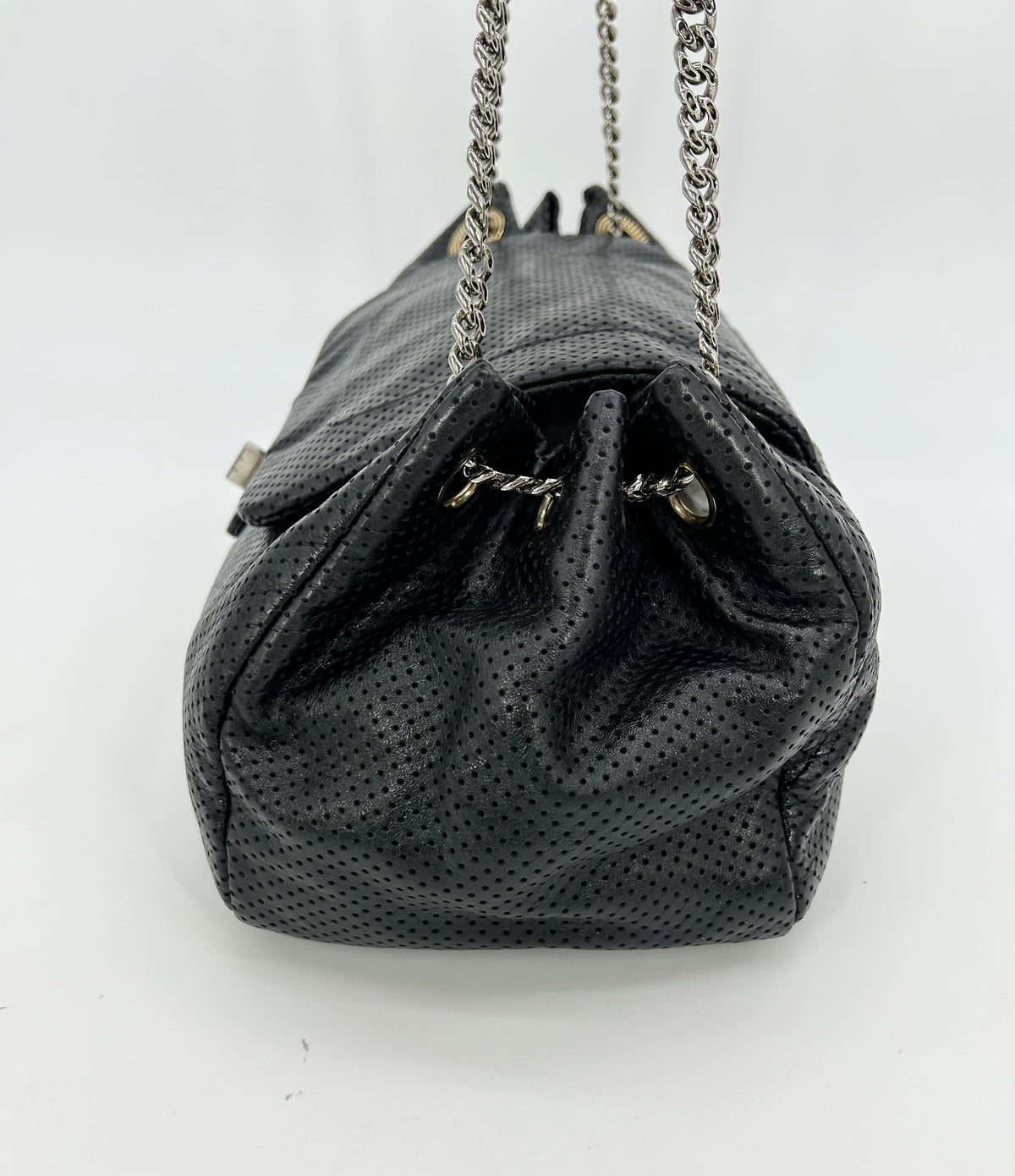 Top Quality Chanel Perforated Drill New Accordion Classic