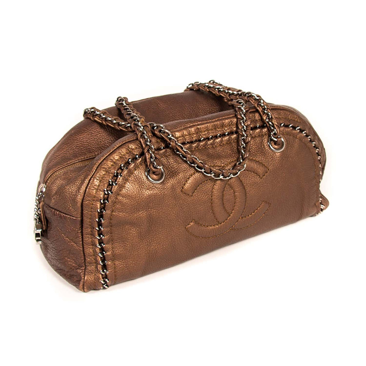 Chanel Luxe Ligne Bowler Bag