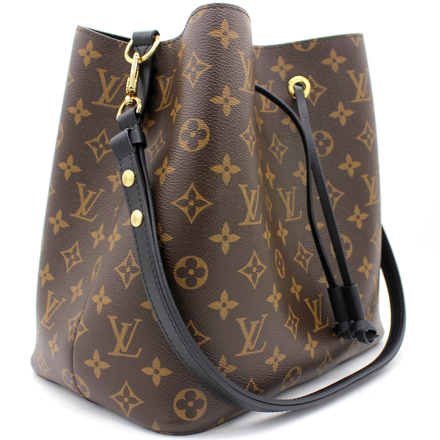 NéoNoé Monogram Shoulder Bag Black