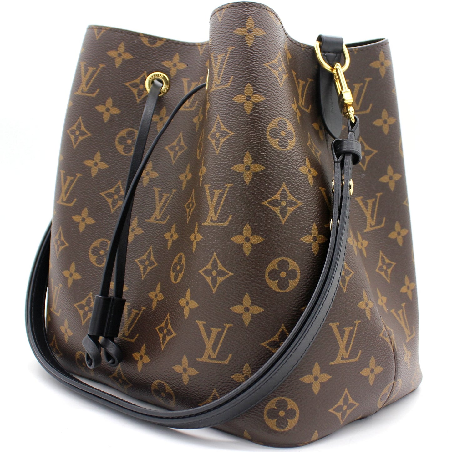NéoNoé Monogram Shoulder Bag Black