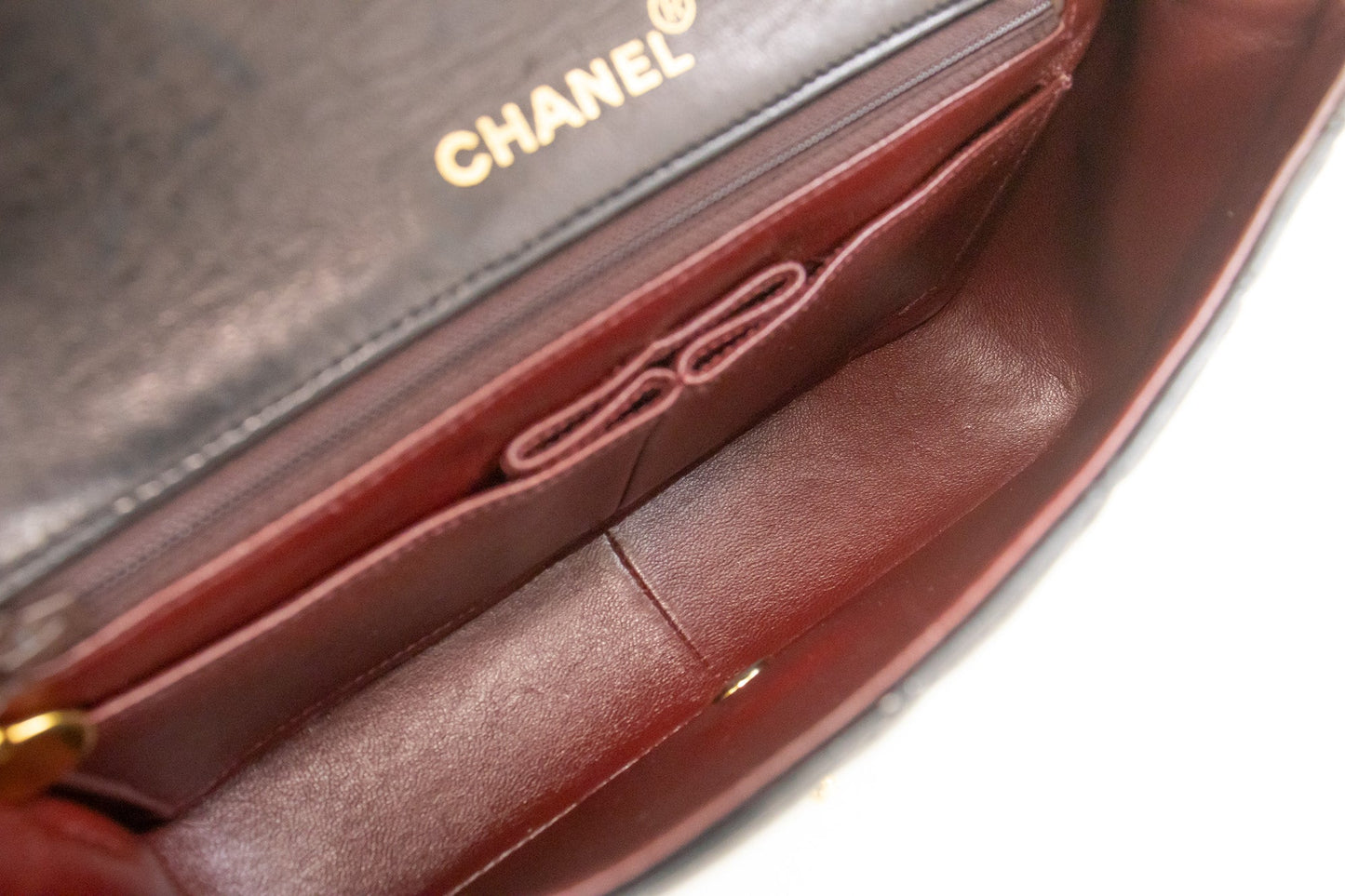 Top Quality Chanel Full New Chain Shoulder Bag Black Quilted Lambskin