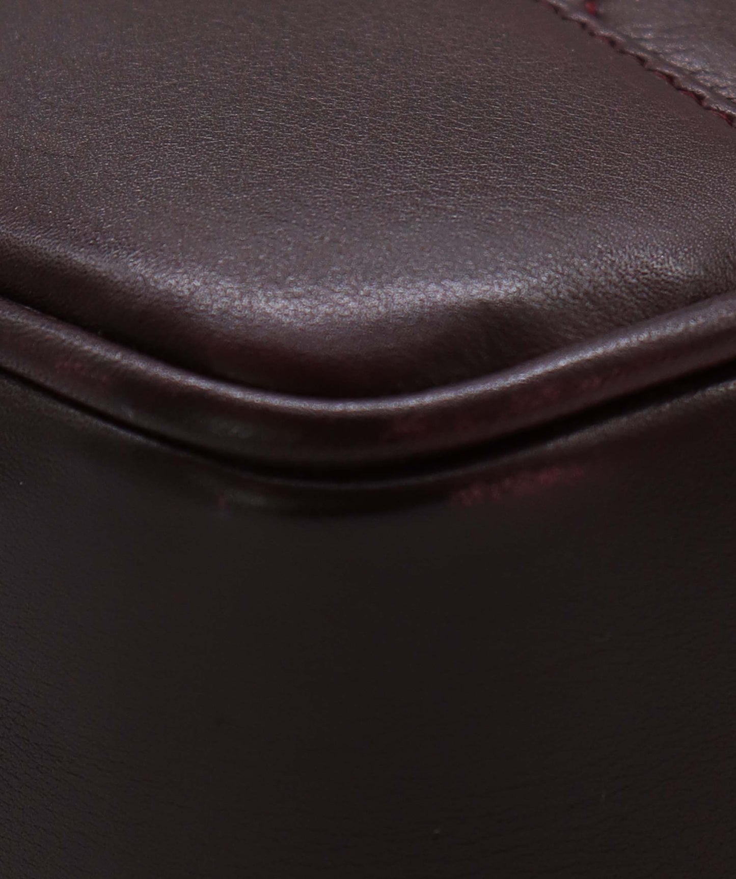 Chanel Vintage Lamb Skin Matelasse Chain Burgundy Tote bag ASC5821