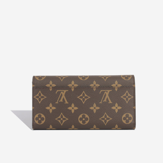 Sarah Wallet - Monogram Canvas