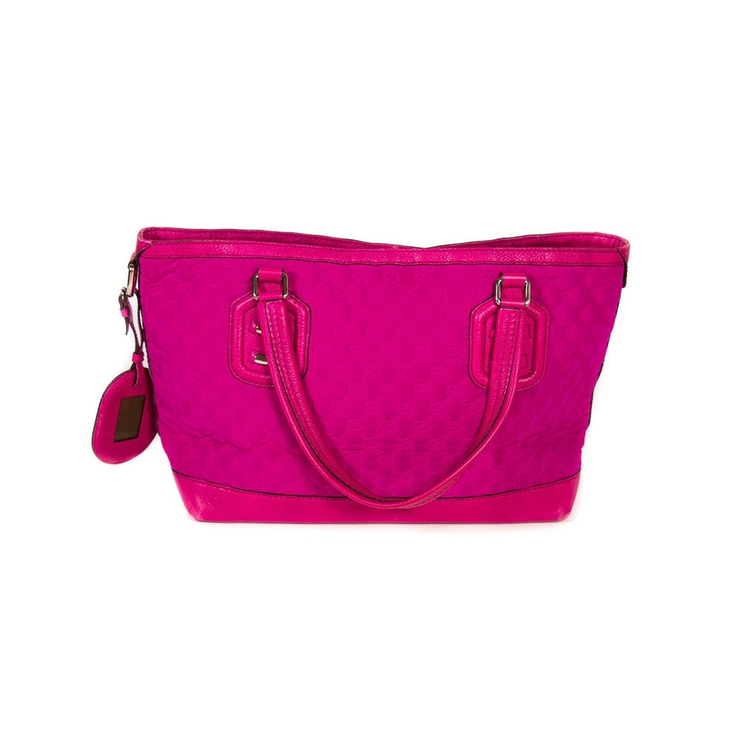 Gucci Quilted Satin Tote Bag