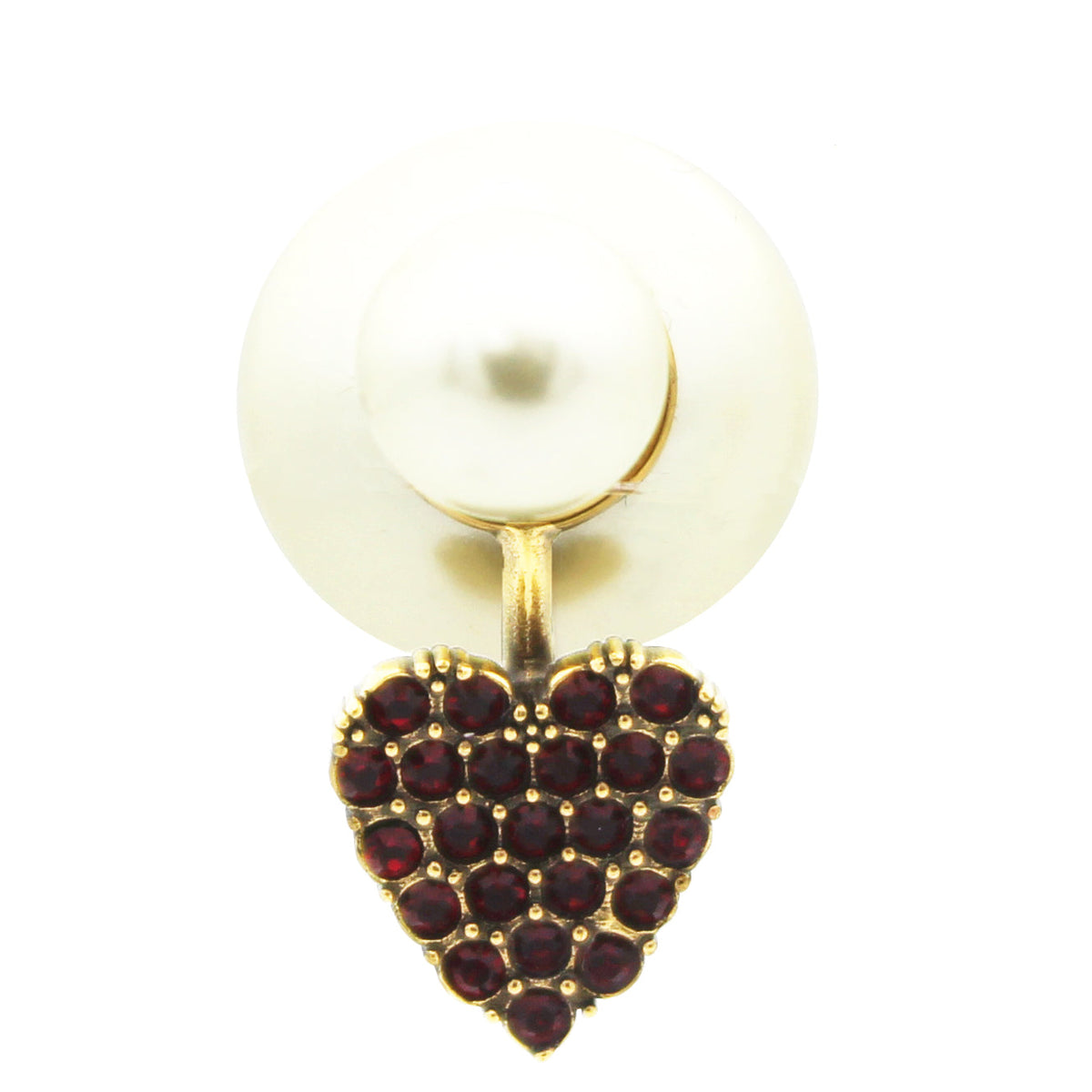 Dior Heart Ribales Earring