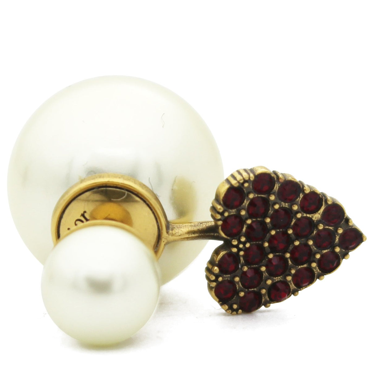 Dior Heart Ribales Earring