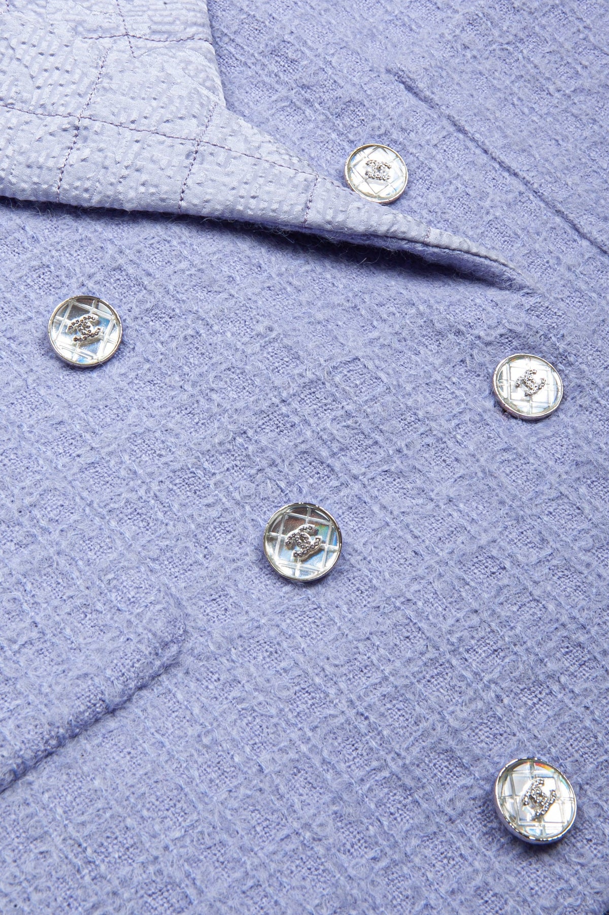 CHANEL Tweed Jacket FW21 Lavender