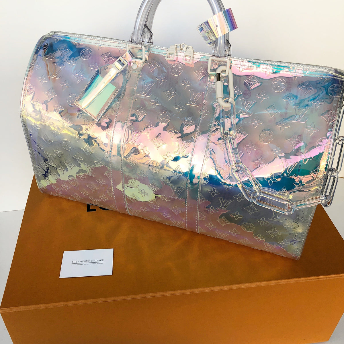 Louis Vuitton Prism Keepall Bandouliere 50