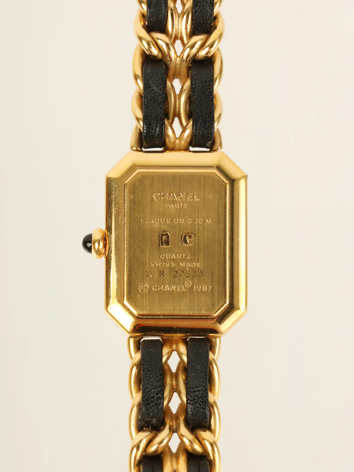 CHANEL Premiere S Gold/Black
