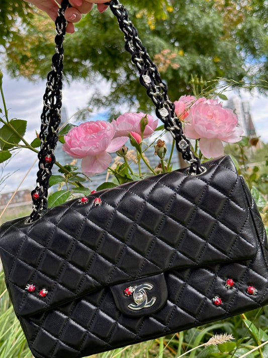 CHANEL Classic Medium Lady Bug Flap Bag