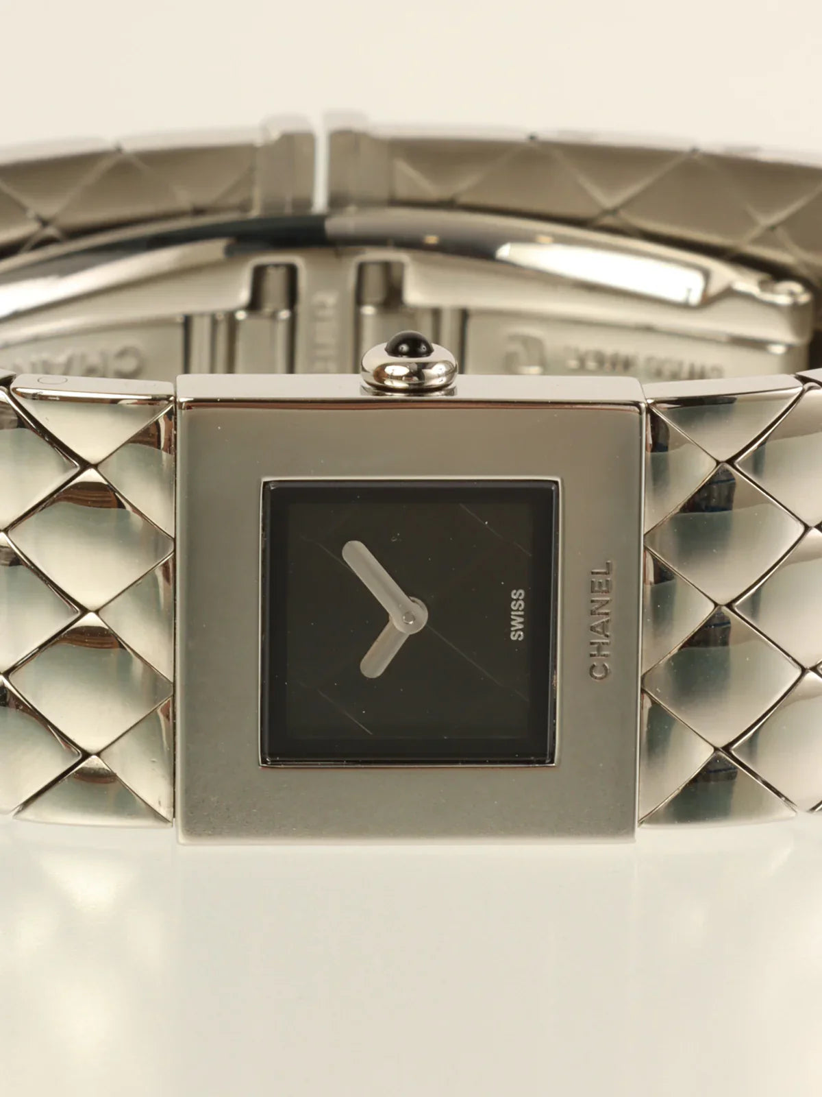 CHANEL Matelasse Watch Silver