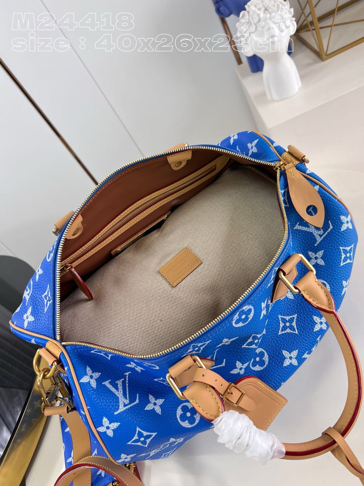 LB985 Speedy P9 Bandoulière 40 / 15.7 x 10.2 x 9.1 inches / HIGHEST QUALITY VERSION