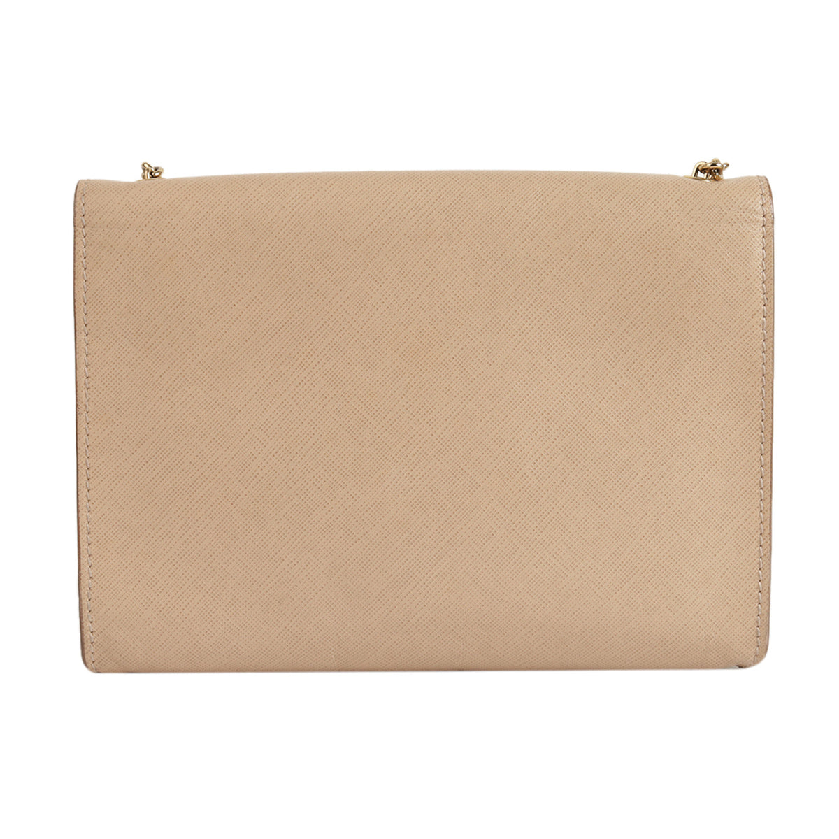 Salvatore Ferragamo Beige Miss Vara  Bow Textured  Leather Cross Body Bag