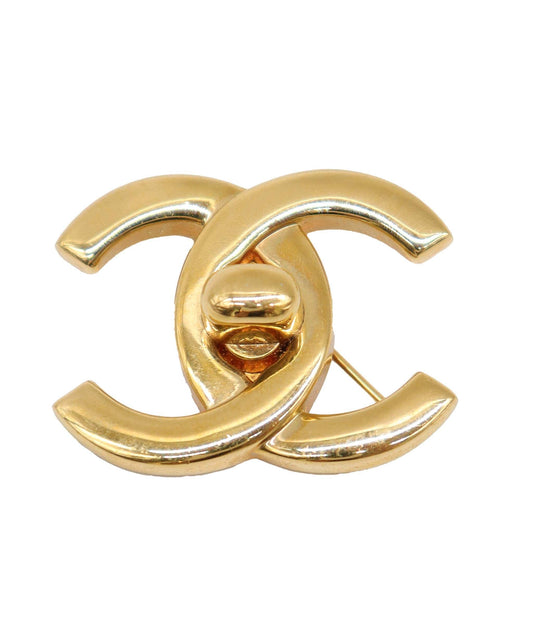 CHANEL COCO MARK BROOCH ACCESSORY 96P DXBS3459