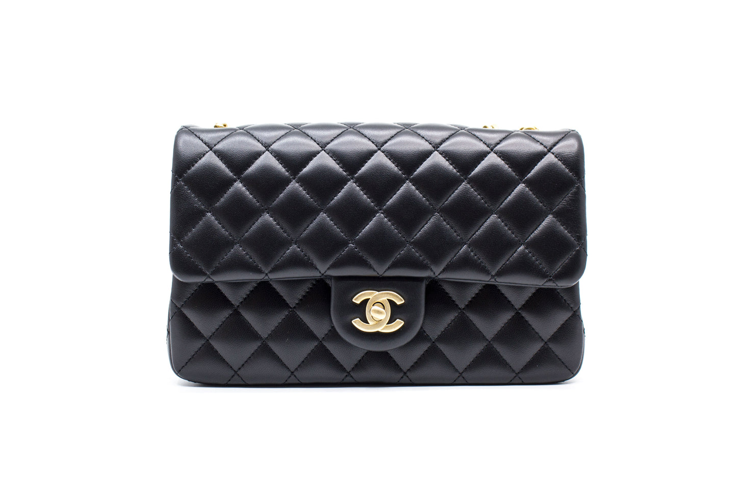 Chanel AS4064 B10716 Chanel 23S Flap Bag  Black   94305 Lambskin Shoulder Bags Ghw