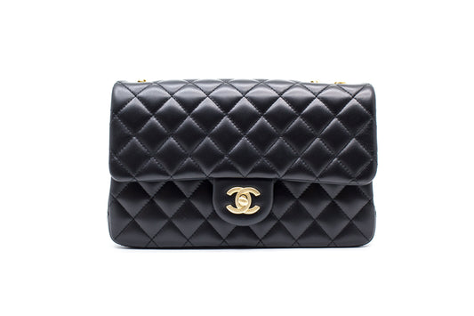 Chanel AS B Chanel S Flap Bag  Black /  Lambskin Shoulder Bags Ghw