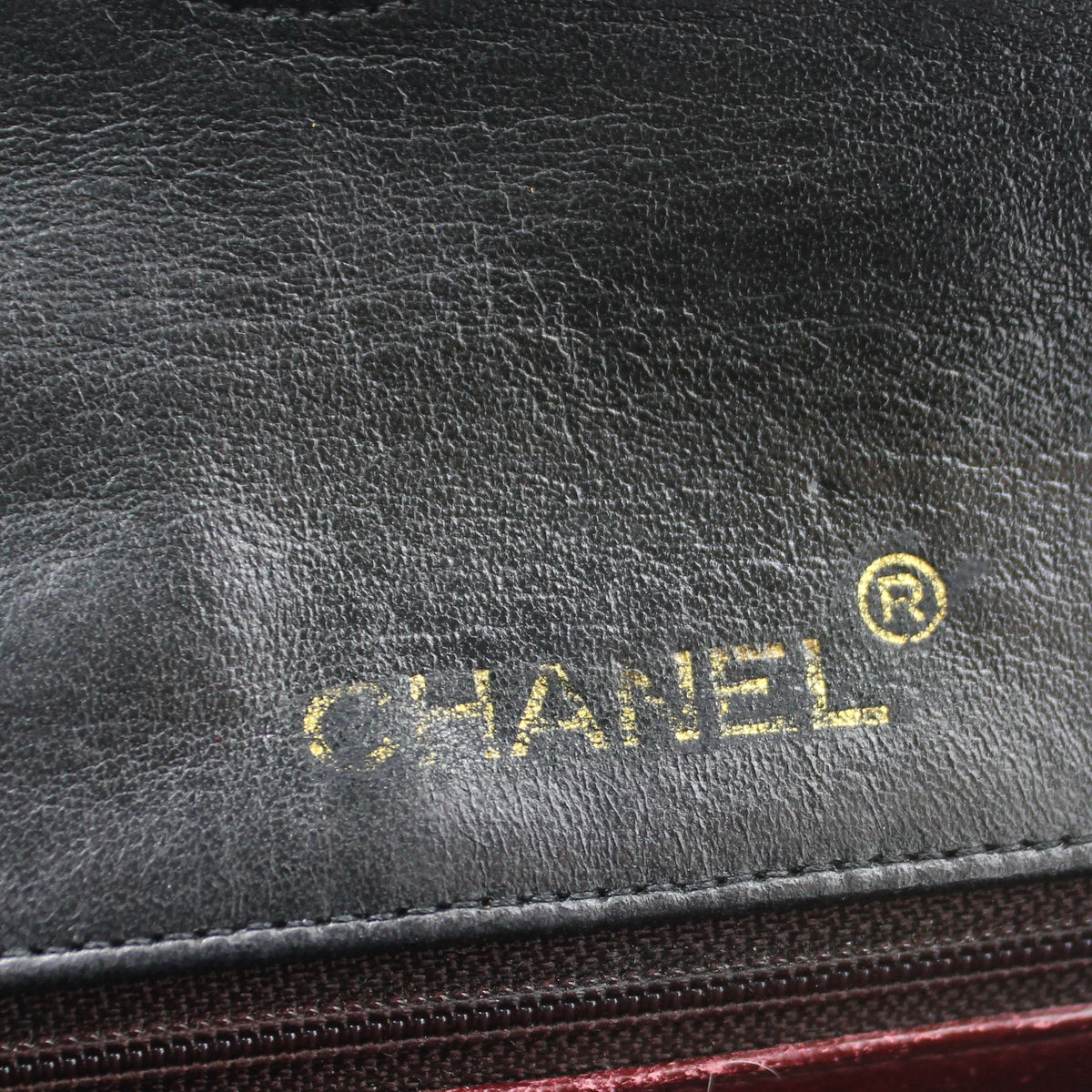 Chanel Vintage Black Quilted Leather Mini Square Classic Flap Bag