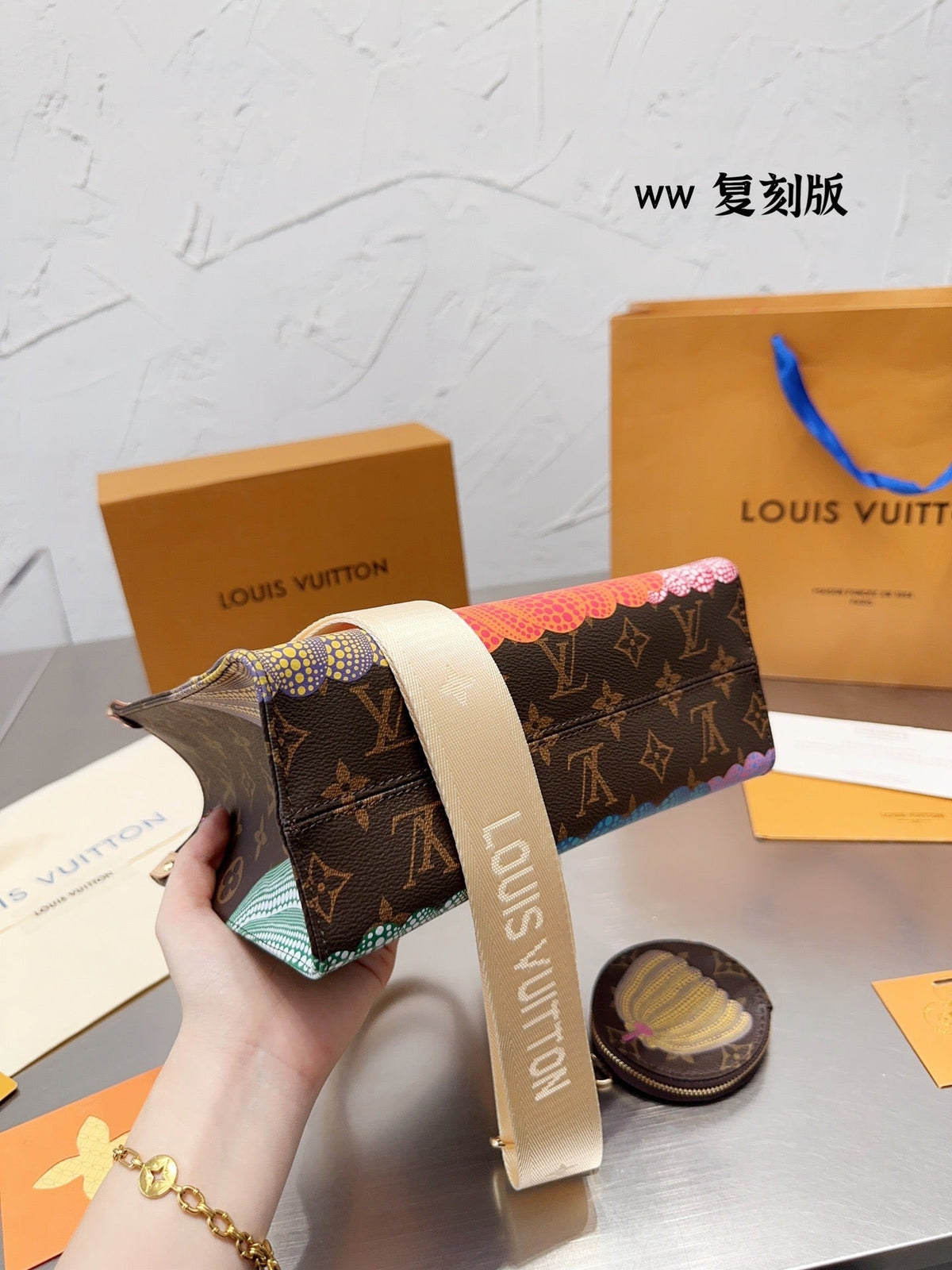 LB819 LV x YK OnTheGo PM /  9.8 x 7.5 x 4.5 inches