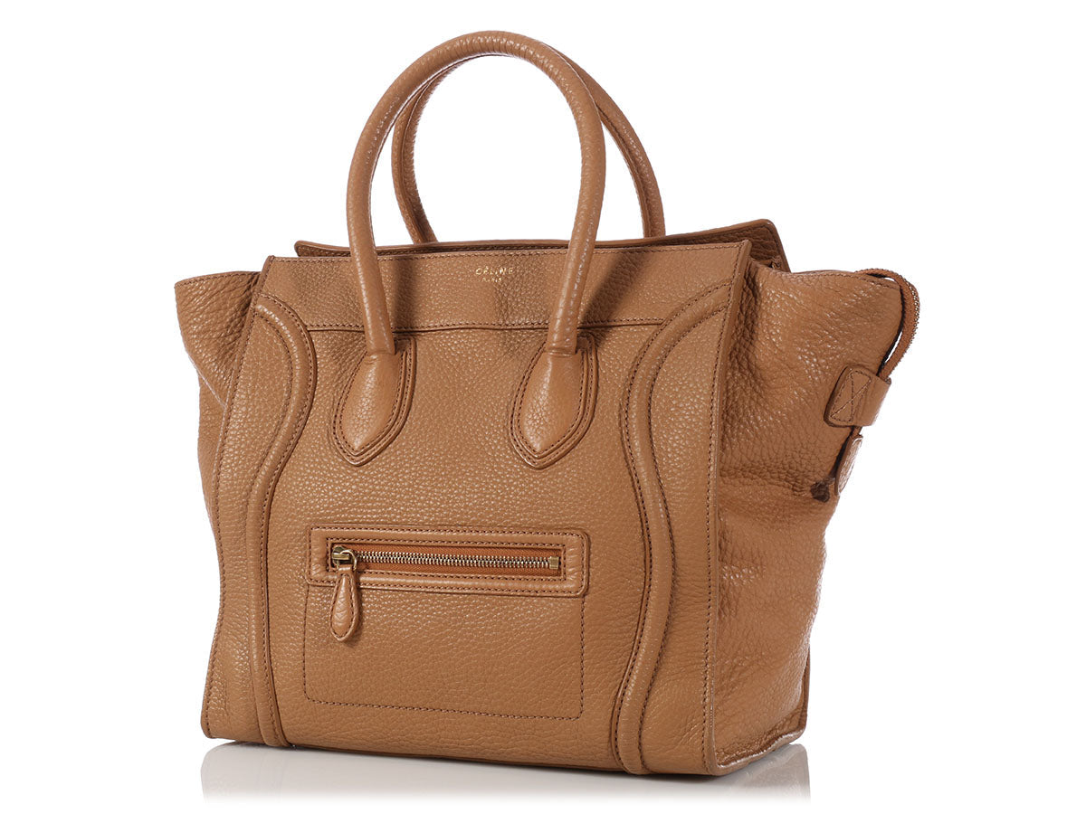 Céline Camel Mini Luggage