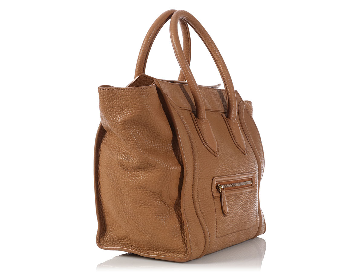 Céline Camel Mini Luggage