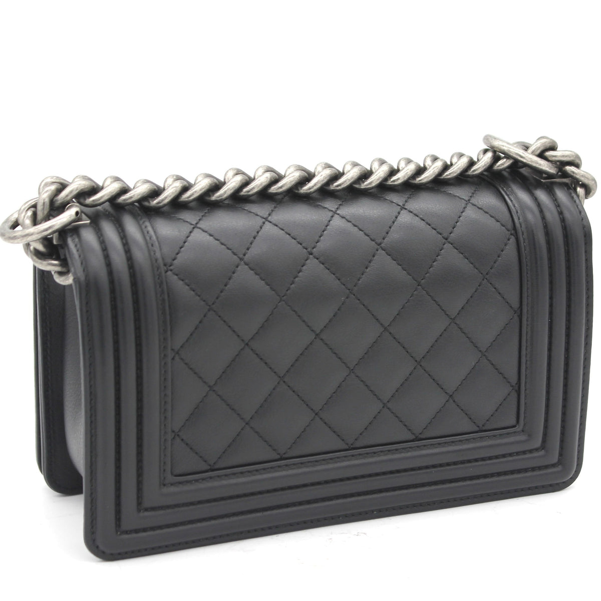 Chanel Quilted Small Boy Flap Black