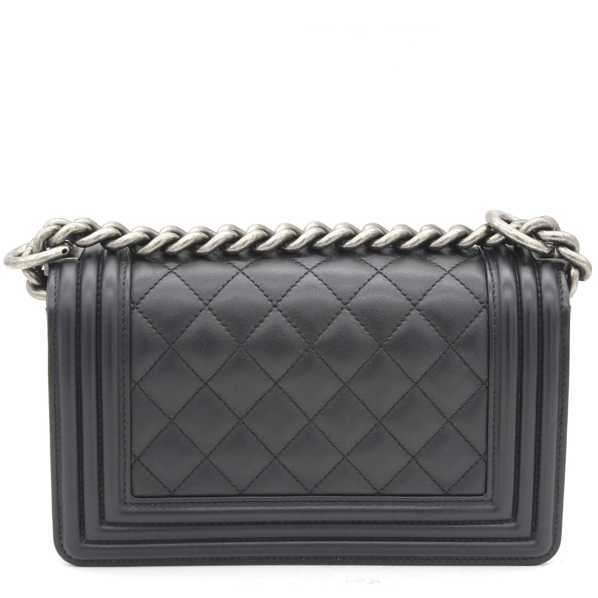 Chanel Quilted Small Boy Flap Black
