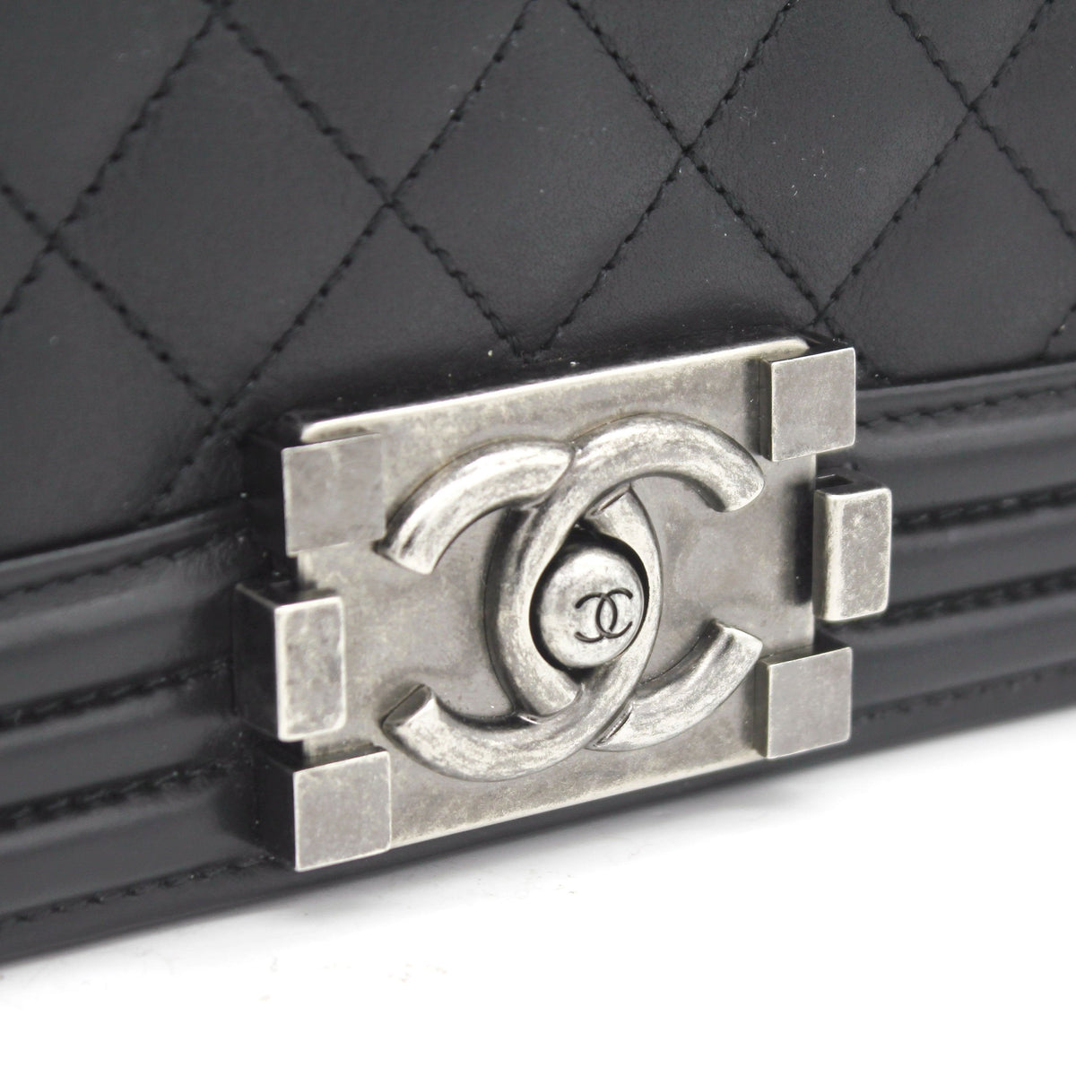 Chanel Quilted Small Boy Flap Black