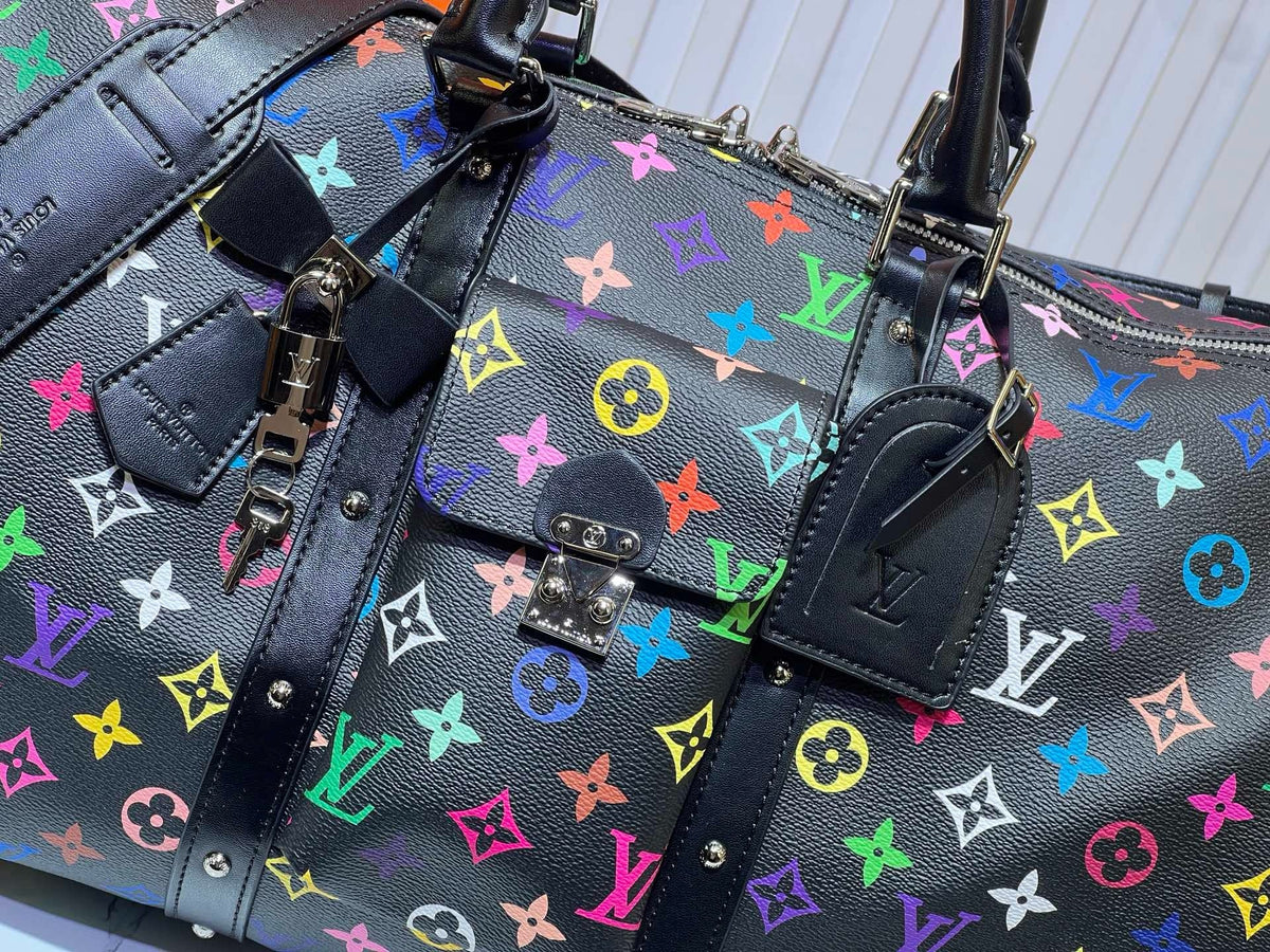 LB1208 LV x TM Keepall Bandoulière 45 / 17.7 x 10.6 x 7.9 inches
