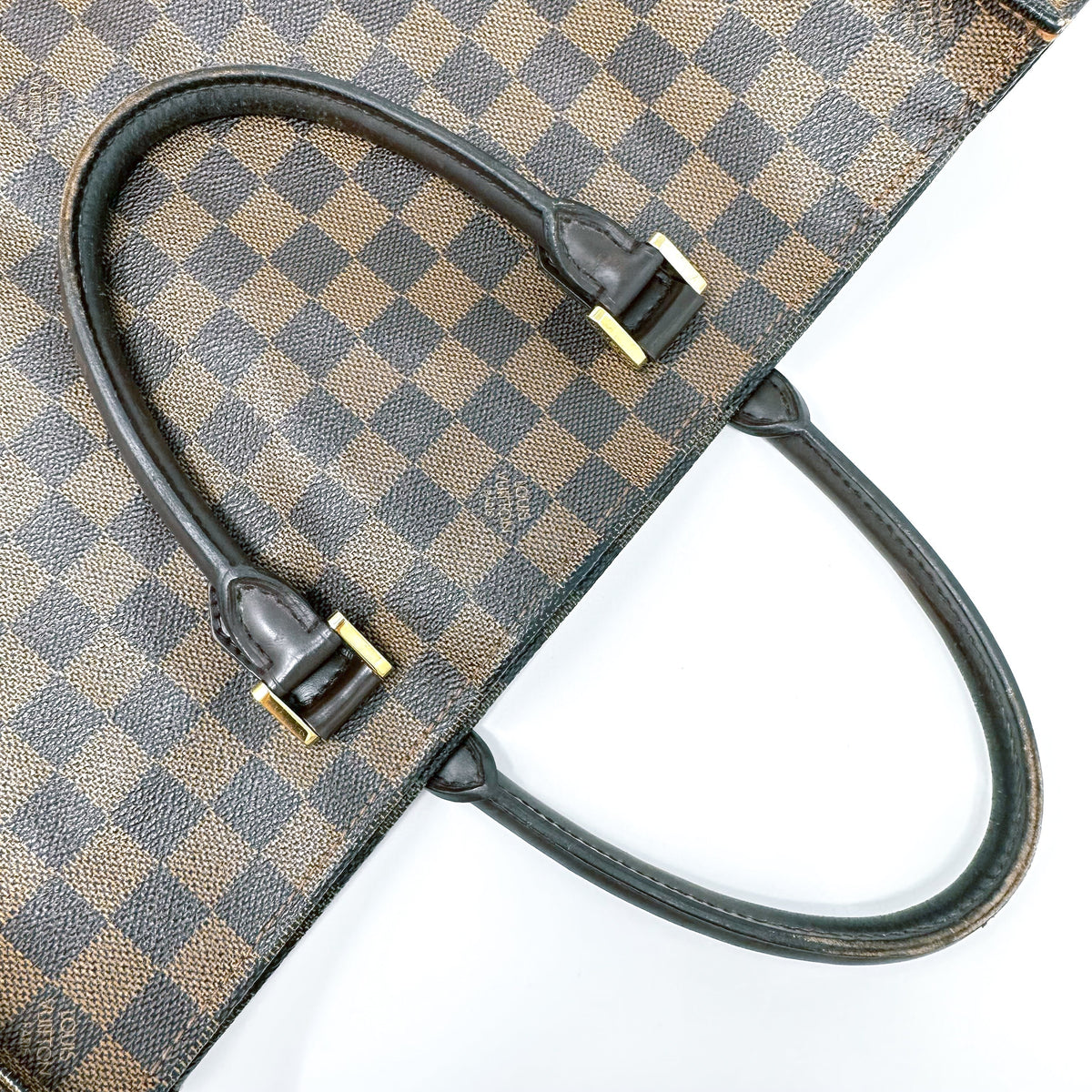 Louis Vuitton Sac Plat Damier Ebene Bag Vintage