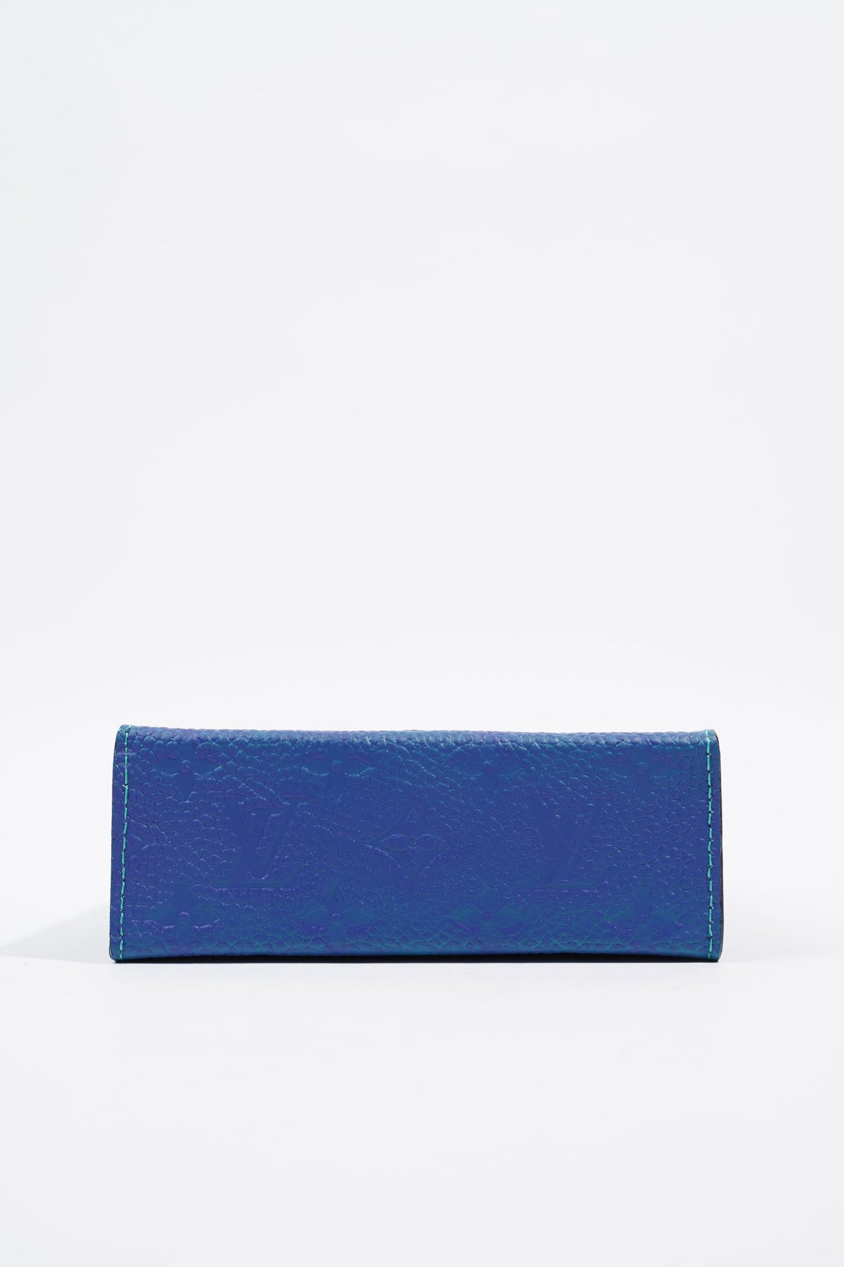 Louis Vuitton x Virgil Abloh Sac Plat Bag Blue / Green Leather