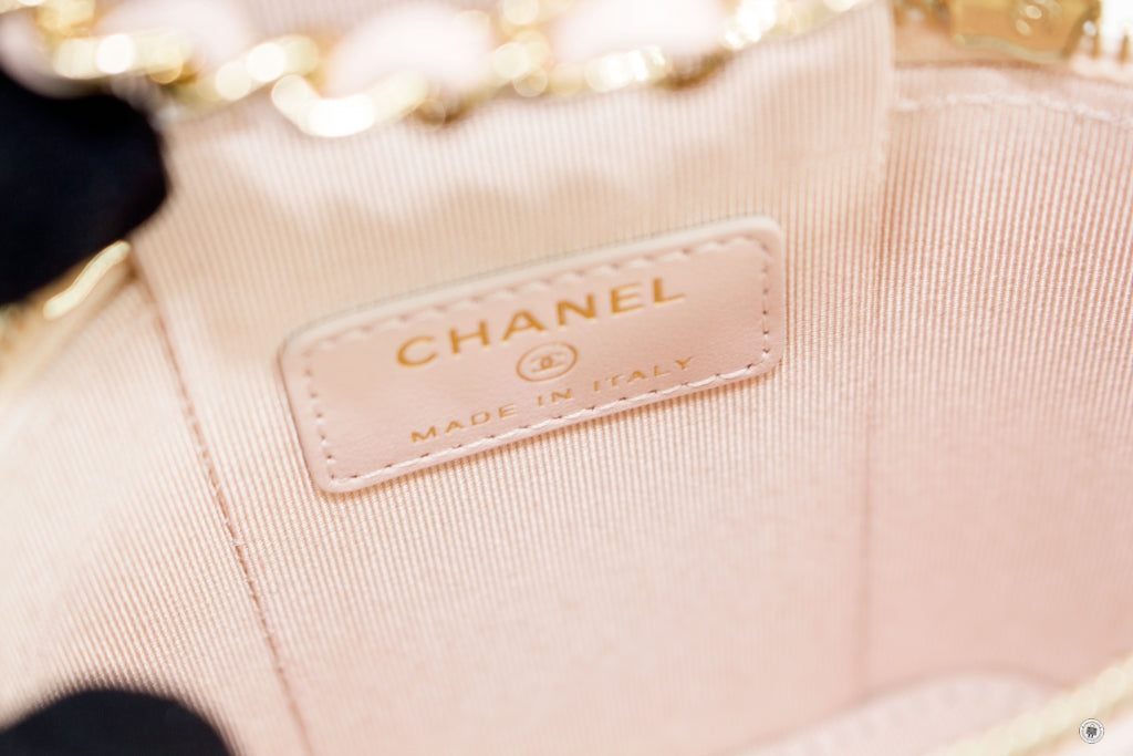 Chanel AP1466Y33352 Small Vanity With Classic Chain Pink   NA116 Caviar Shoulder Bags Pbhw