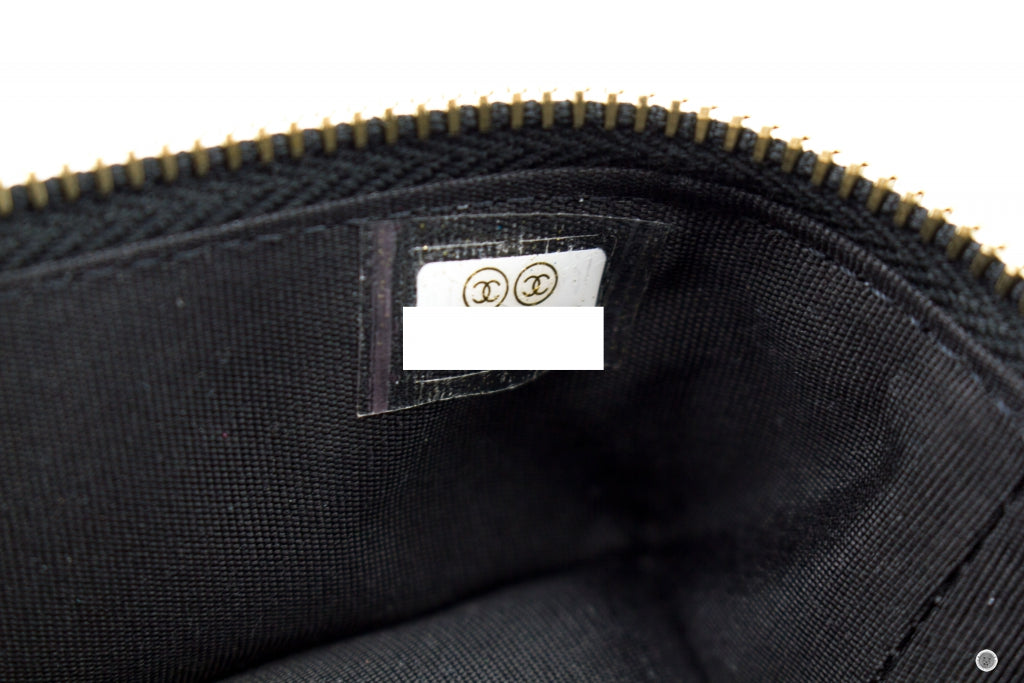 Chanel AP B Small Vanity With Chain Black /  Caviar Shoulder Bags Gbhw
