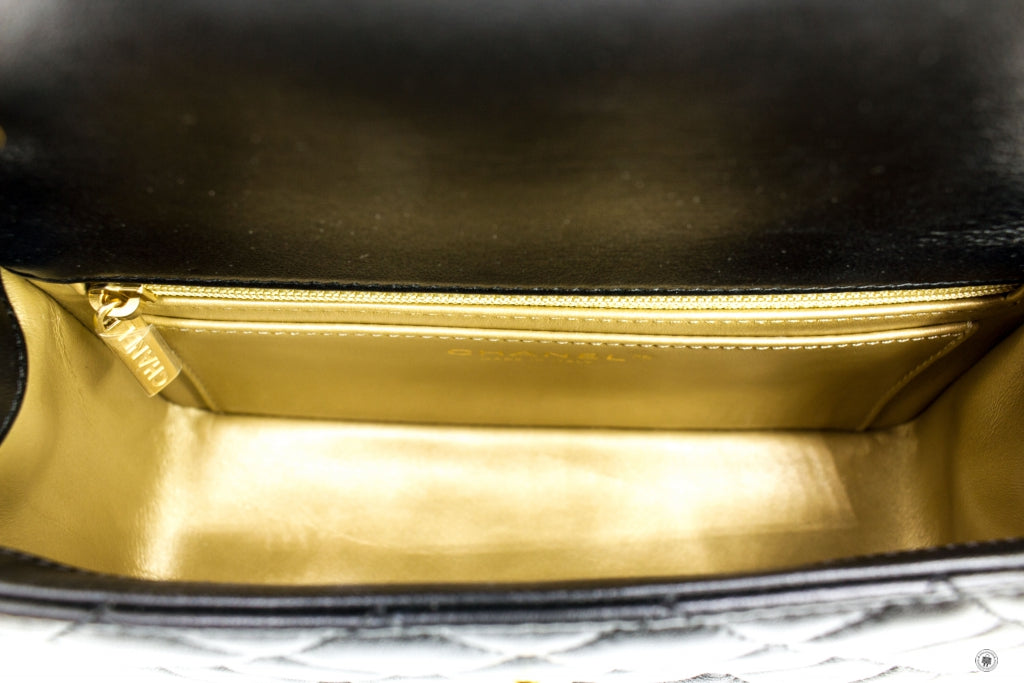 Chanel ASB Classic CC Flap Bag Black /  Lambskin Shoulder Bags Gbhw