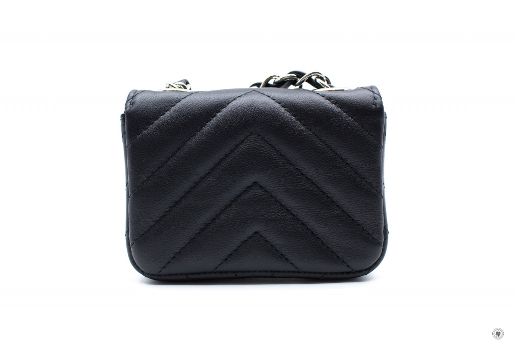 Chanel APB Classic Belt Bag Black /  Calfskin Shoulder Bags Shw