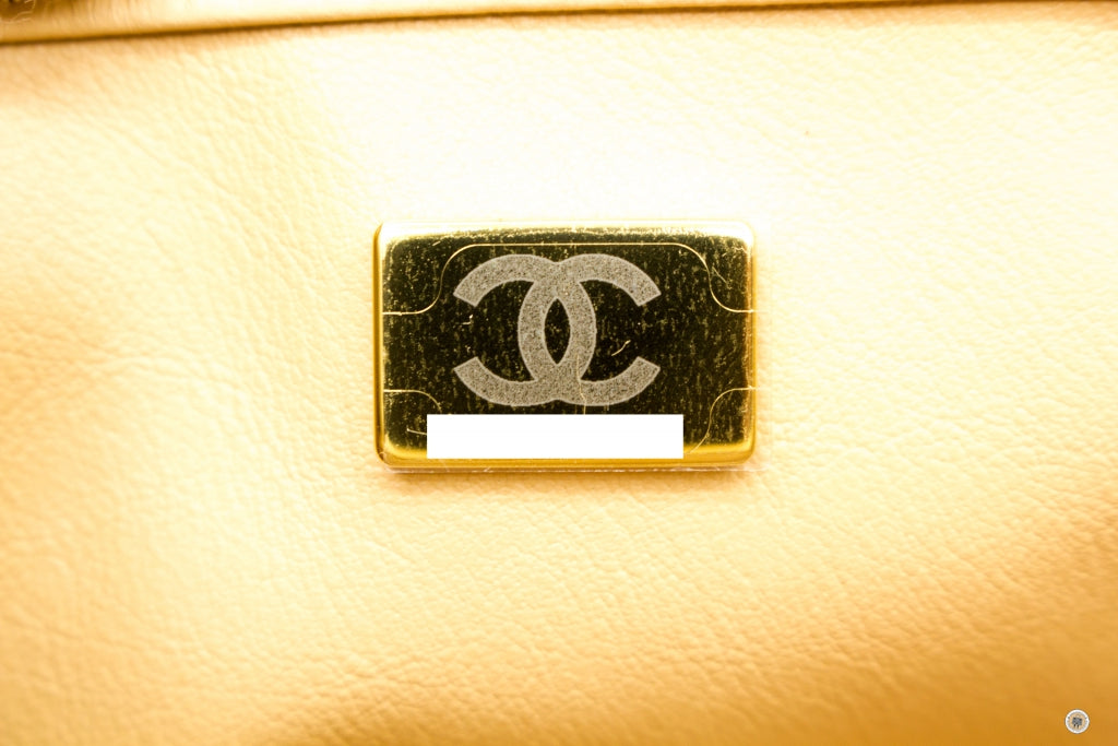 Chanel ASB Classic CC Flap  Beige / NG Lambskin Shoulder Bags Gbhw