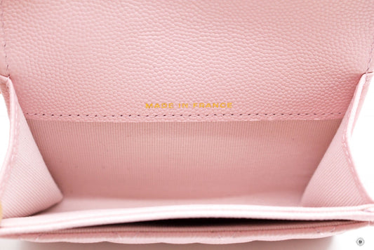 Chanel AP0214Y33352 Classic Card Holder Pink   NH620 Caviar Card Holder Pbhw