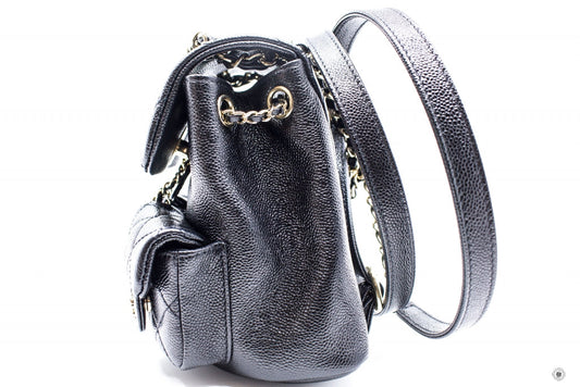 Chanel AS3787 B10184 94305 Small Backpack Black   94305 Calfskin Shoulder Bags Ghw